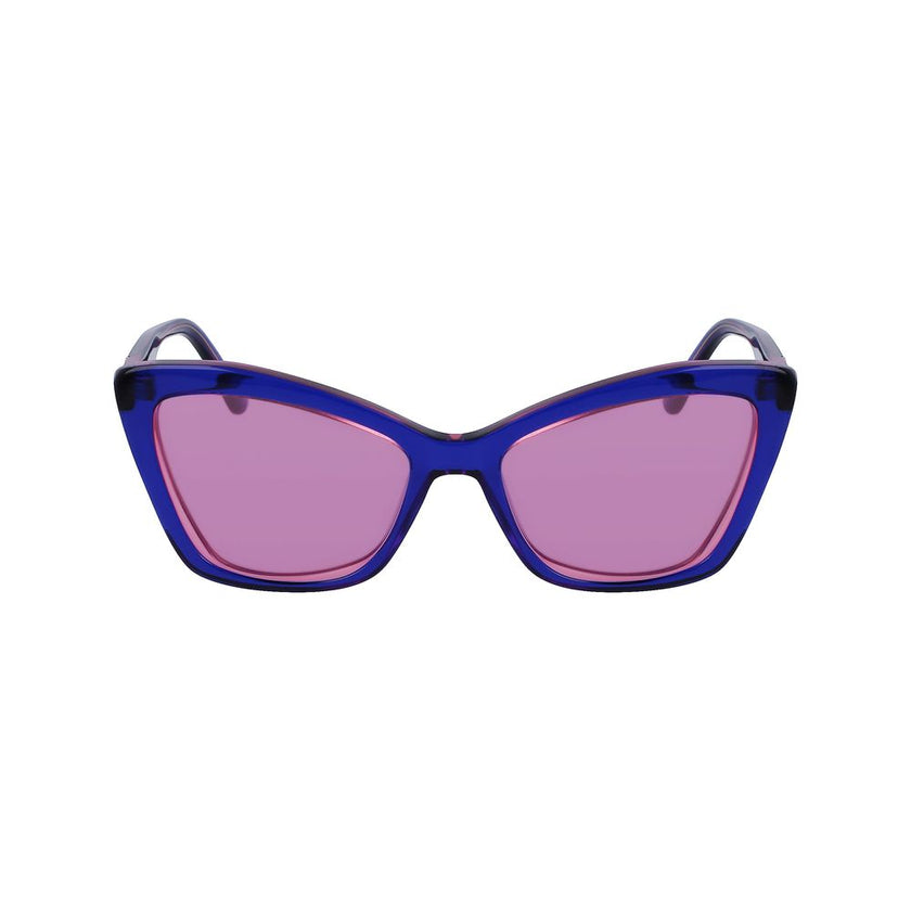 Karl Lagerfeld Blue Acetate Sunglasses Karl Lagerfeld