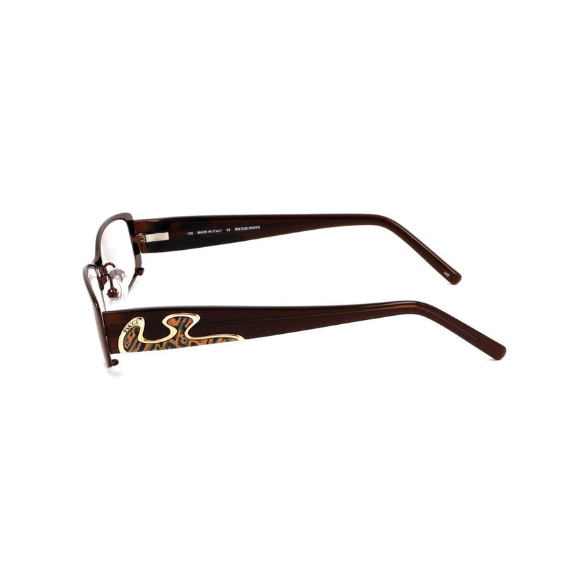 Emilio Pucci Bicolor Metal Glasses (Frames) Emilio Pucci