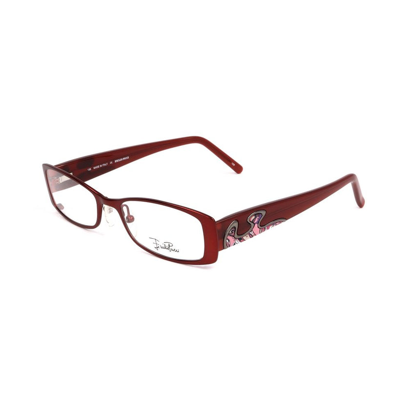 Emilio Pucci Red Metal Glasses (Frames) Emilio Pucci