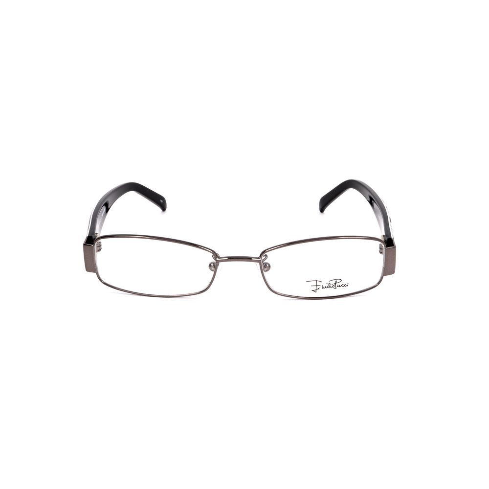 Emilio Pucci Gray Metal Frames Emilio Pucci