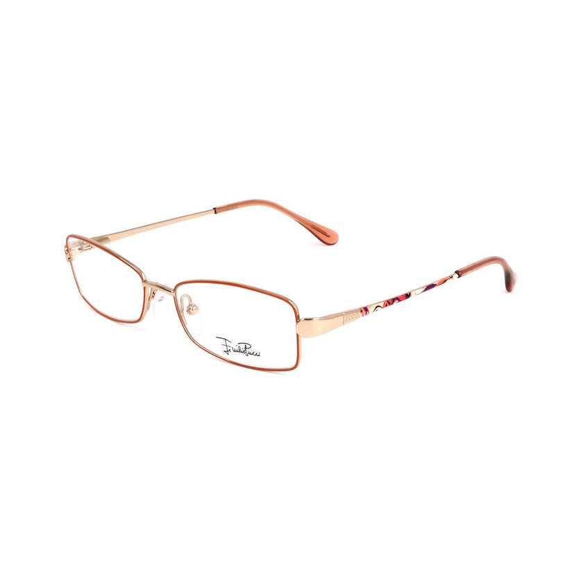 Emilio Pucci Gold Metal Glasses (Frames) Emilio Pucci