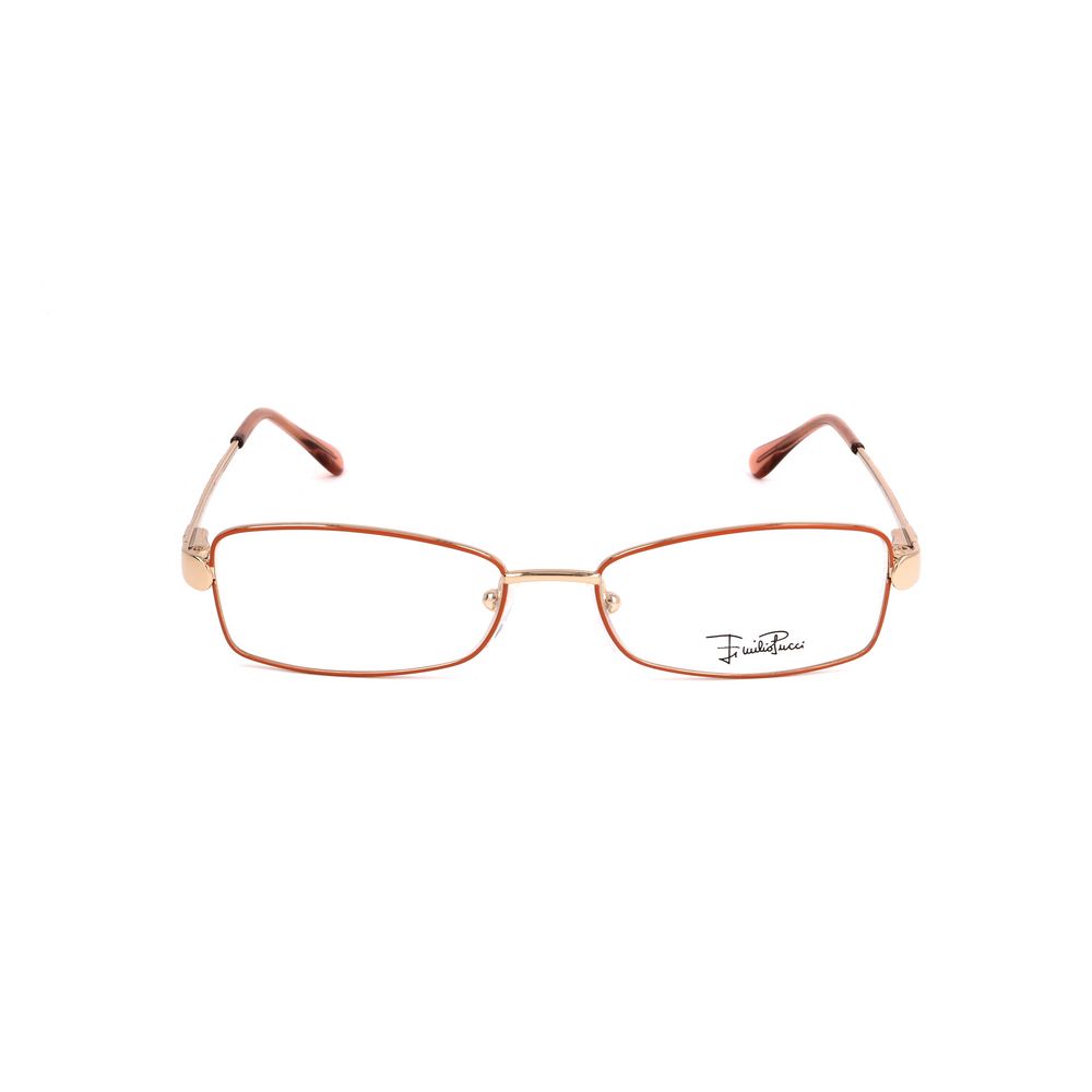 Emilio Pucci Gold Metal Frames Emilio Pucci