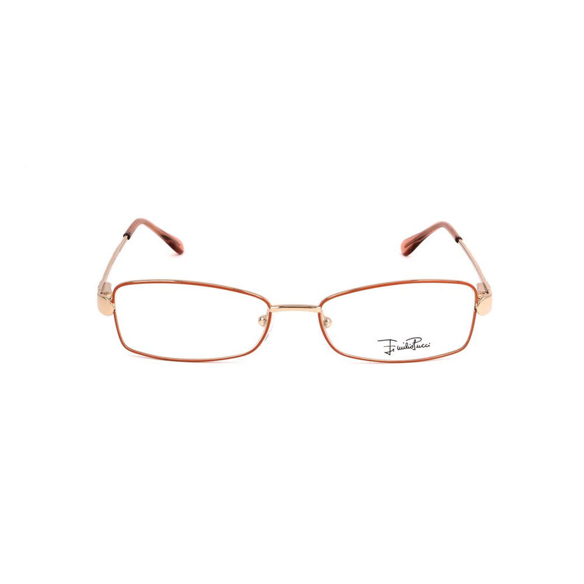 Emilio Pucci Gold Metal Glasses (Frames) Emilio Pucci