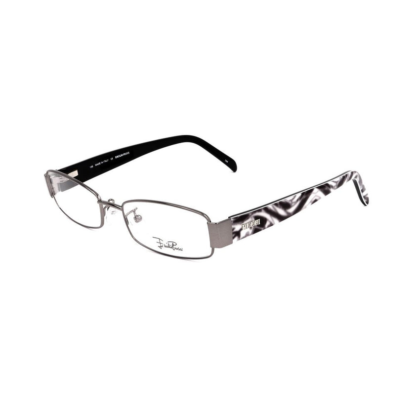 Emilio Pucci Gray Metal Glasses (Frames) Emilio Pucci