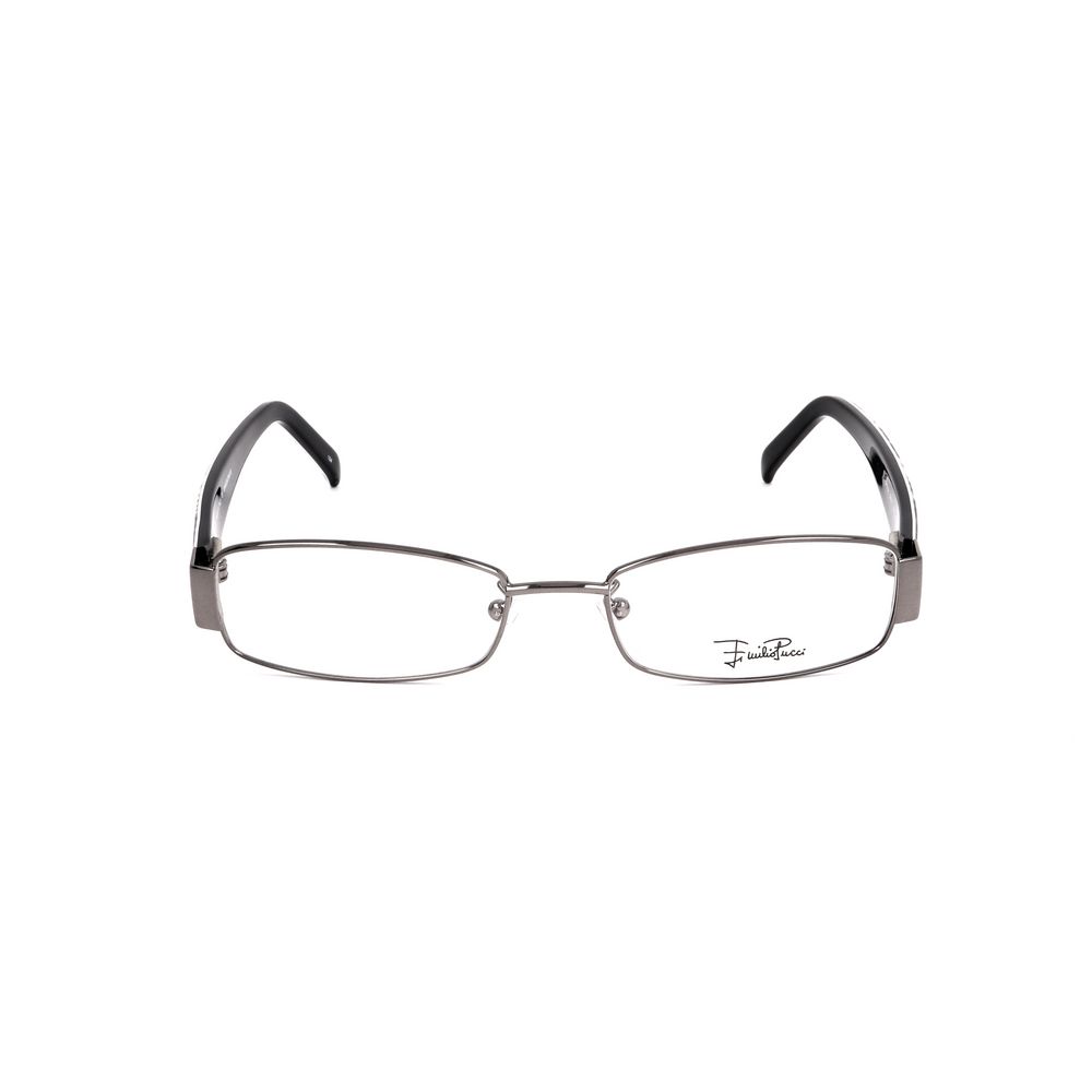 Emilio Pucci Gray Metal Frames Emilio Pucci