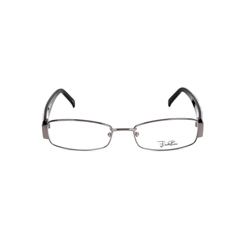 Emilio Pucci Gray Metal Glasses (Frames) Emilio Pucci