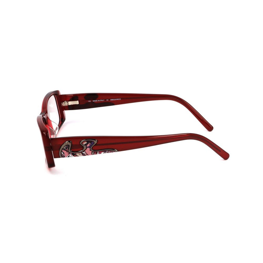 Emilio Pucci Red Plastic Glasses (Frames) Emilio Pucci