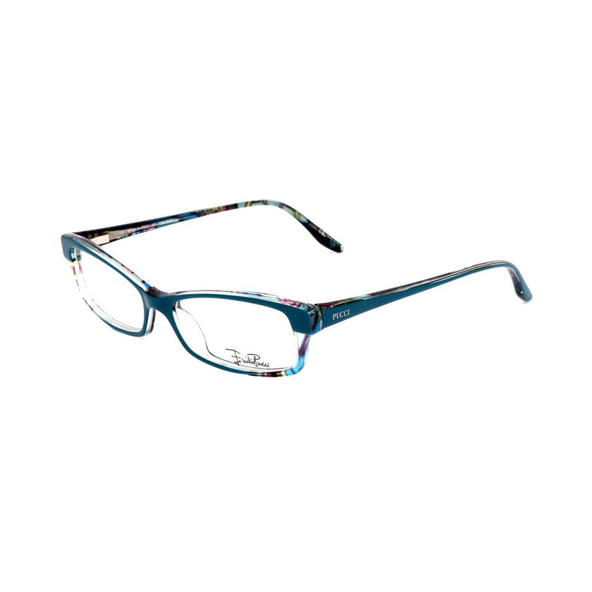 Emilio Pucci Blue Plastic Glasses (Frames) Emilio Pucci