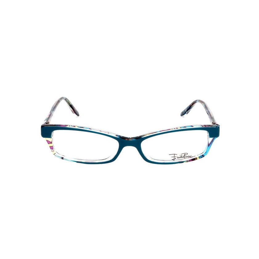 Emilio Pucci Blue Plastic Glasses (Frames) Emilio Pucci