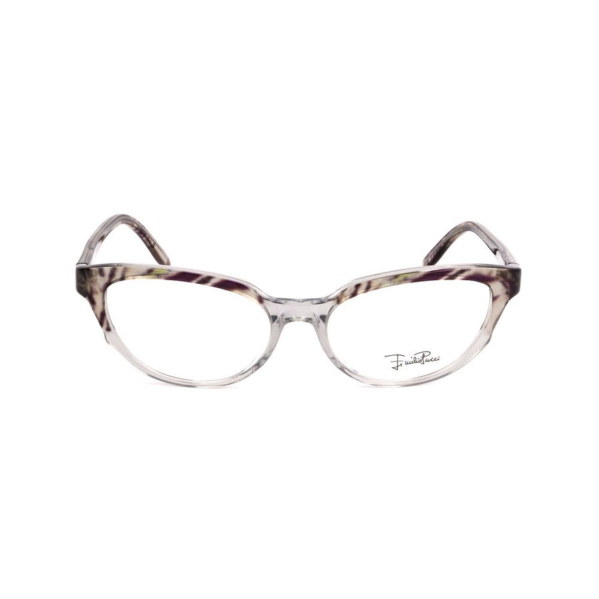 Emilio Pucci Gray Plastic Glasses (Frames) Emilio Pucci