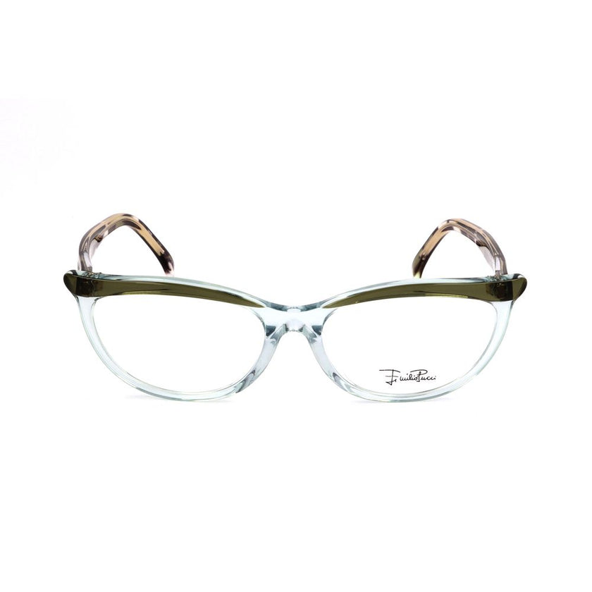 Emilio Pucci Green Plastic Glasses (Frames) Emilio Pucci