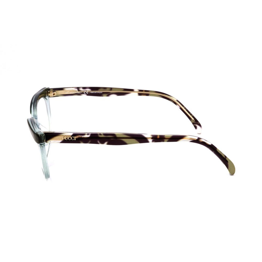 Emilio Pucci Green Plastic Glasses (Frames) Emilio Pucci