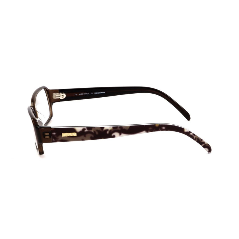 Emilio Pucci Bicolor Plastic Glasses (Frames) Emilio Pucci