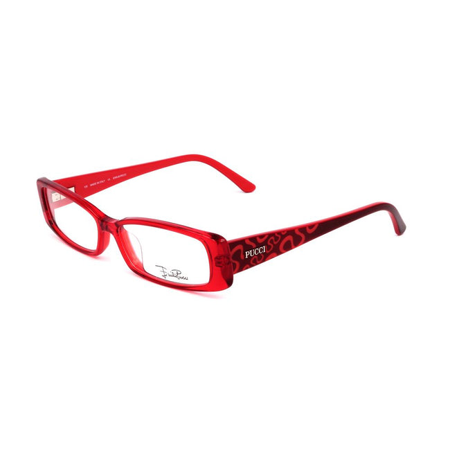Emilio Pucci Red Plastic Frames Emilio Pucci