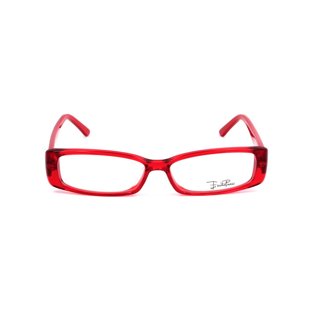 Emilio Pucci Red Plastic Frames Emilio Pucci
