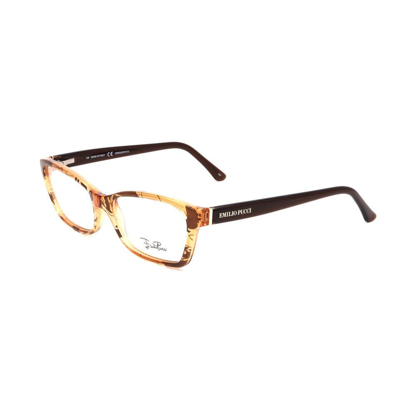 Emilio Pucci Bicolor Plastic Glasses (Frames) Emilio Pucci
