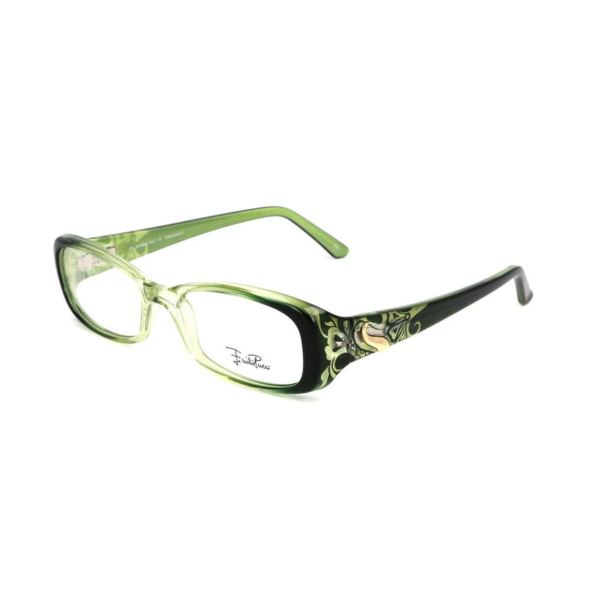 Emilio Pucci Green Plastic Glasses (Frames) Emilio Pucci