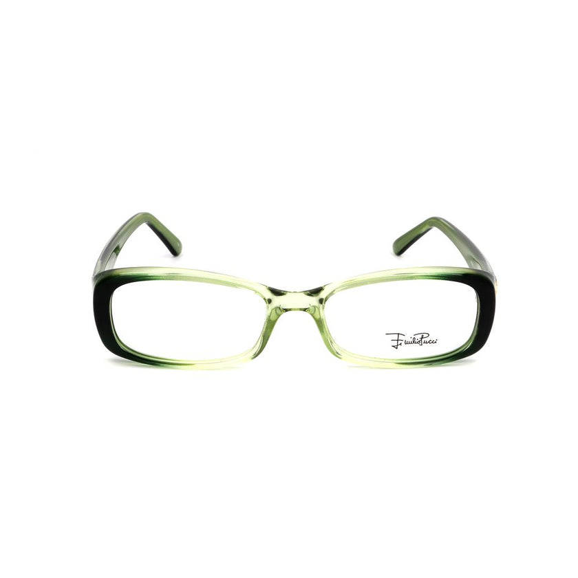 Emilio Pucci Green Plastic Glasses (Frames) Emilio Pucci
