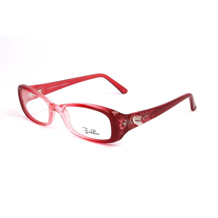 Emilio Pucci Red Plastic Glasses (Frames) Emilio Pucci
