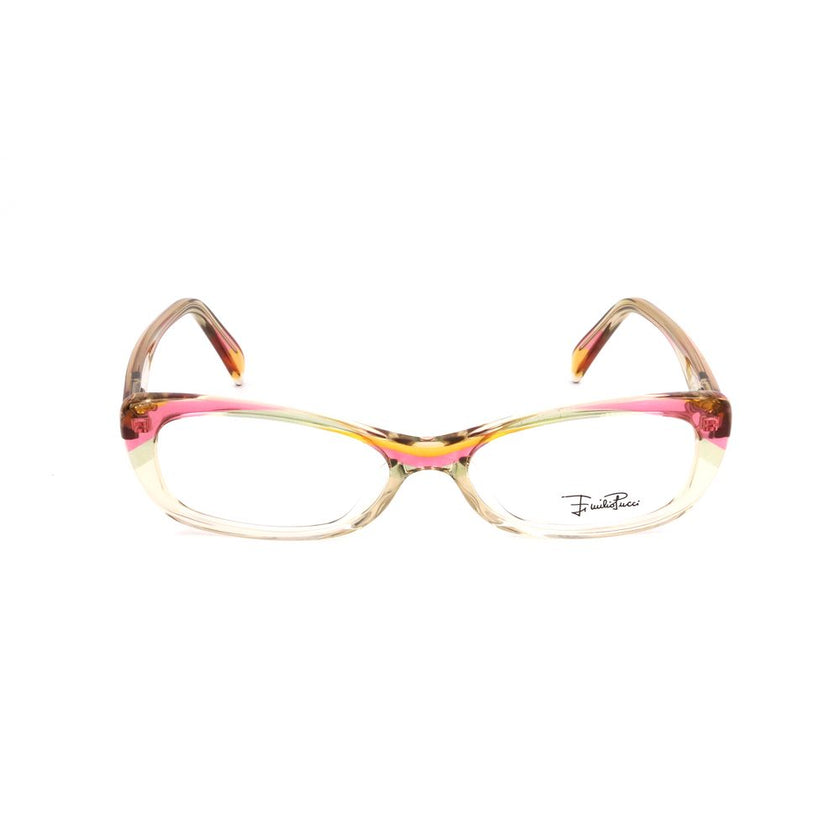 Emilio Pucci Multicolor Plastic Glasses (Frames) Emilio Pucci