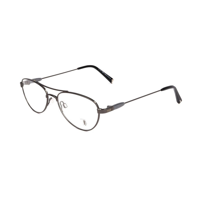Tod's Gray Metal Glasses (Frames) Tod's