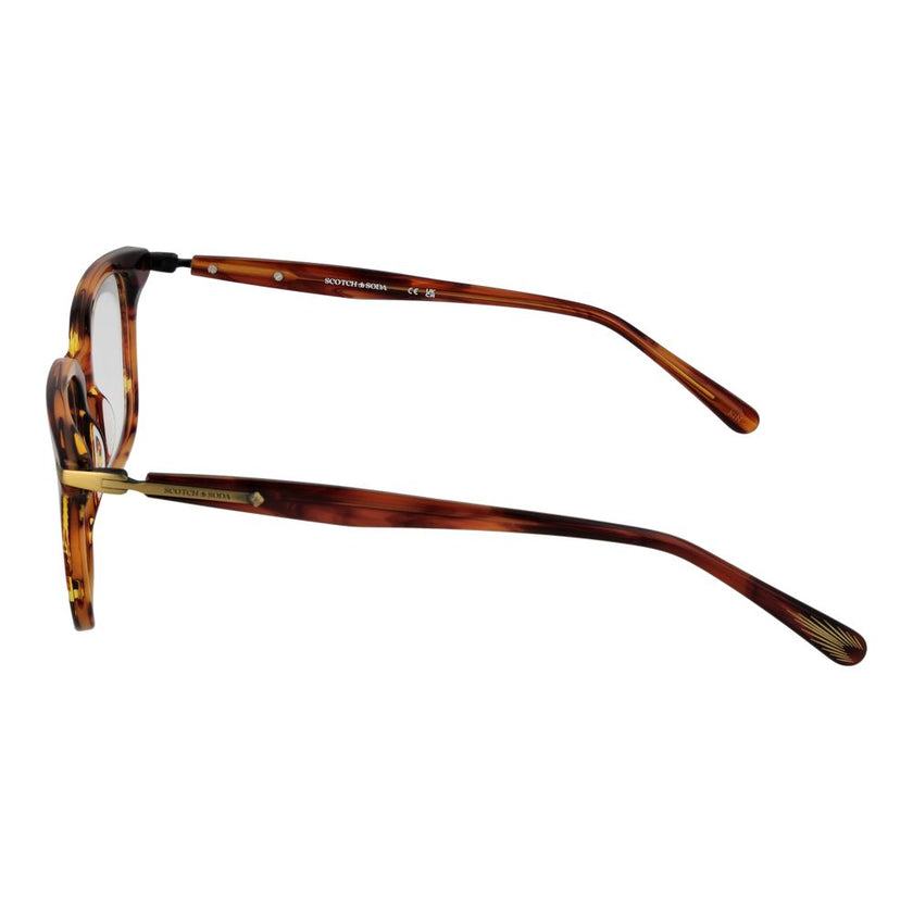 Scotch & Soda Brown Plastic Glasses (Frames) Scotch & Soda