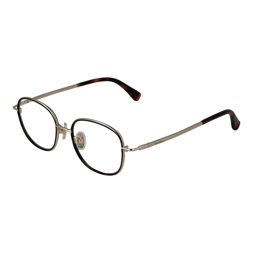 Max Mara Brown Metal Glasses (Frames) Max Mara