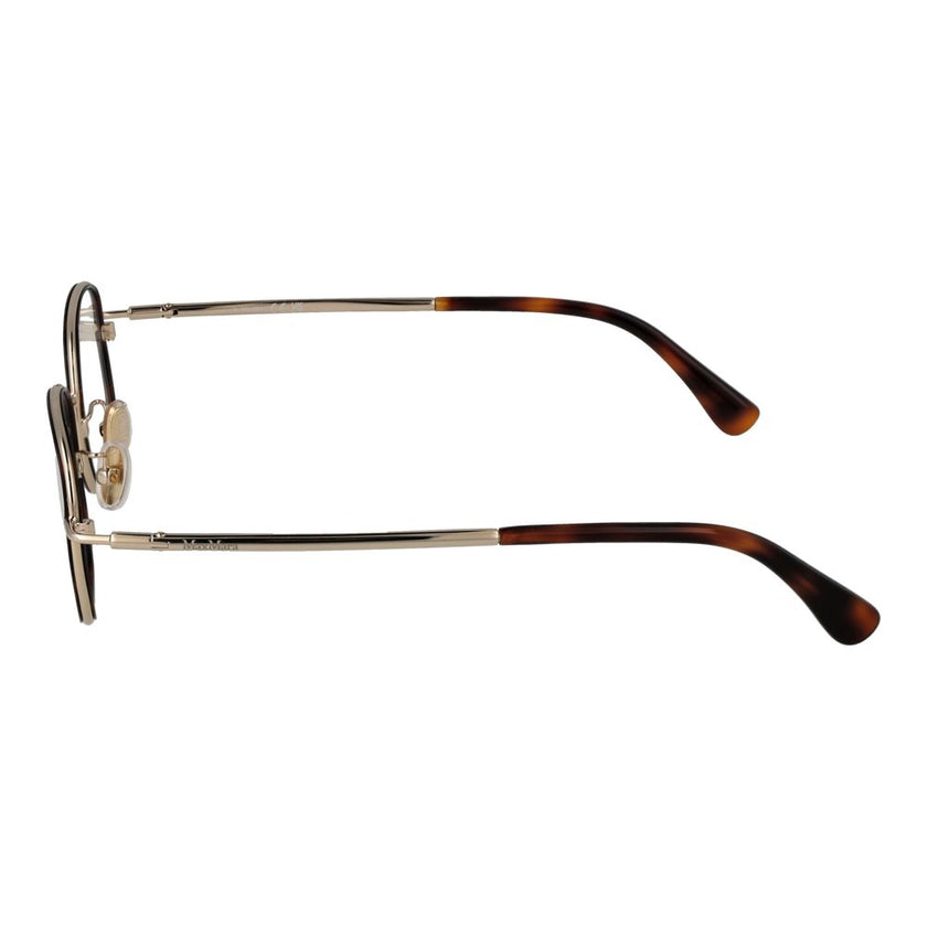 Max Mara Brown Metal Glasses (Frames) Max Mara