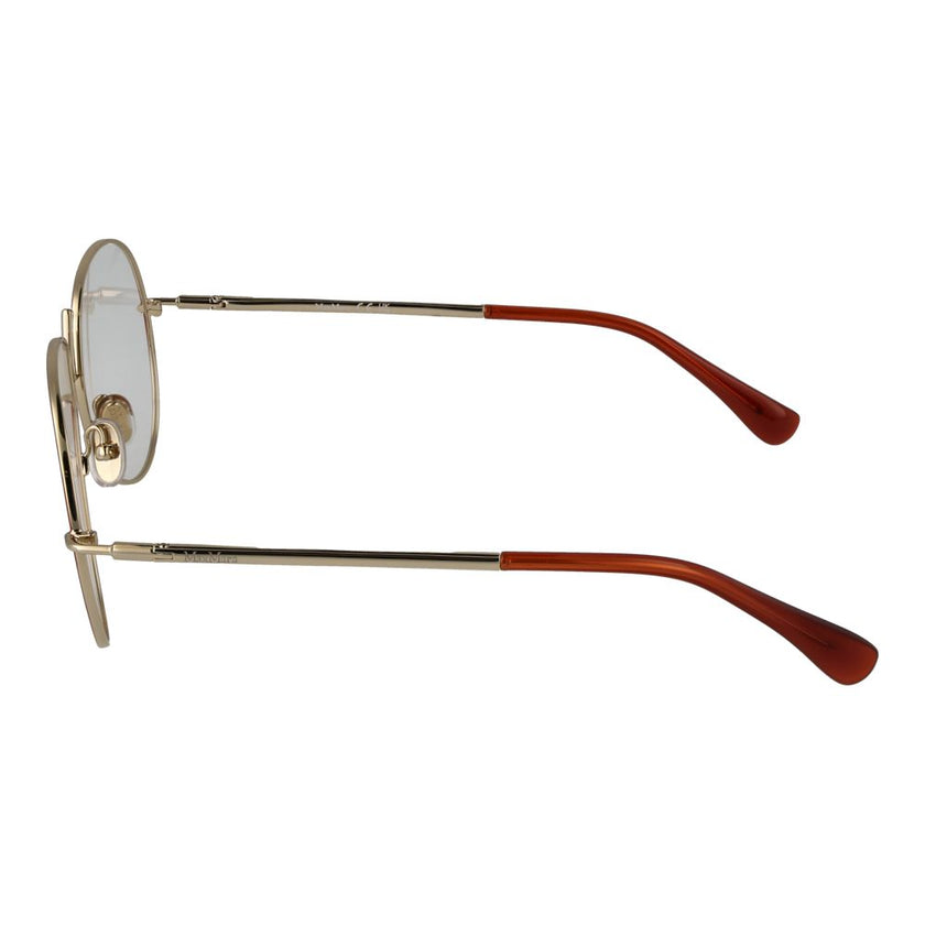 Max Mara Orange Metal Glasses (Frames) Max Mara