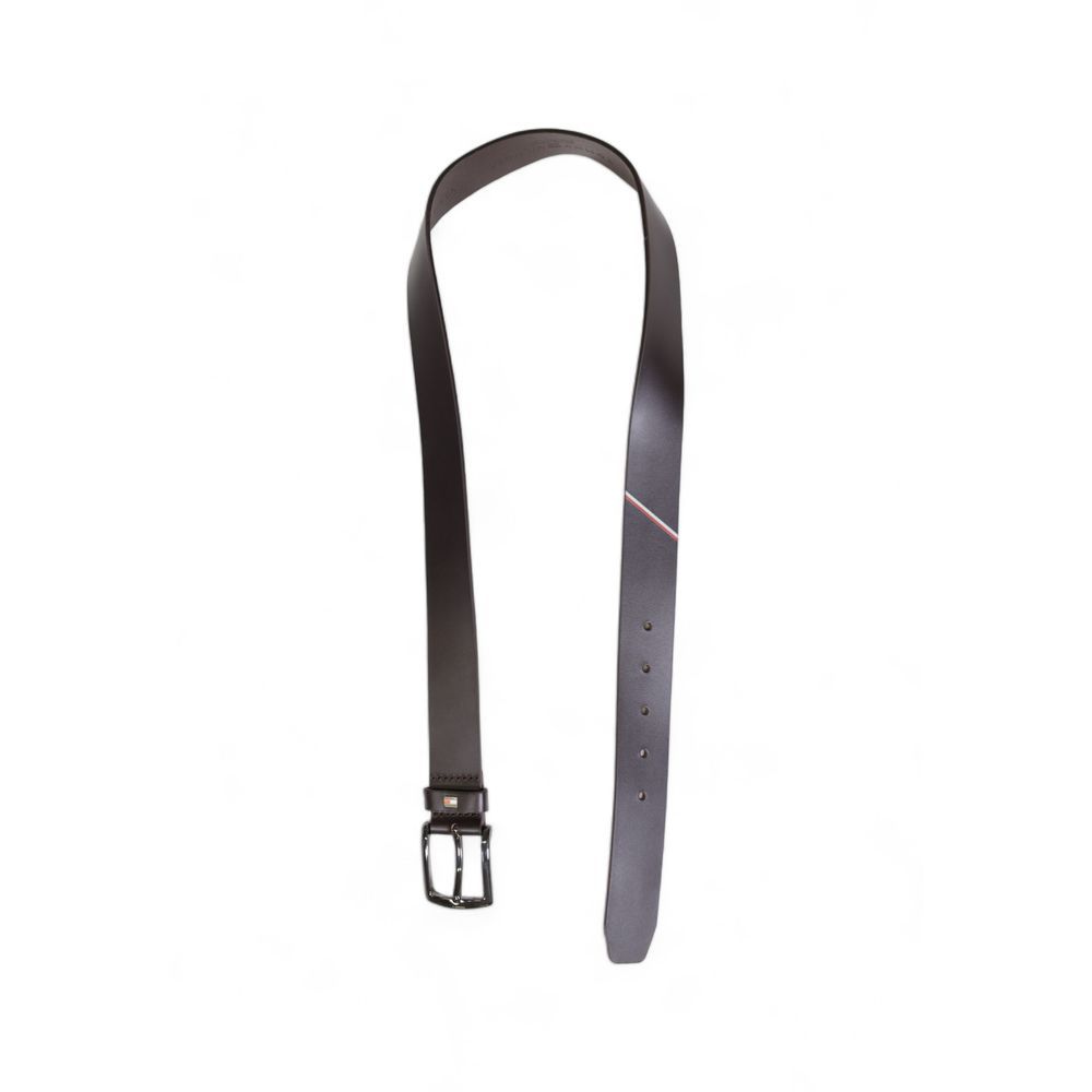 Tommy Hilfiger Brown Leather Belt Tommy Hilfiger