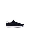 Tommy Hilfiger Blue Cotton Sneaker Tommy Hilfiger