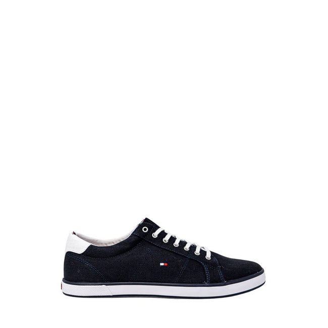 Tommy Hilfiger Blue Cotton Sneaker Tommy Hilfiger
