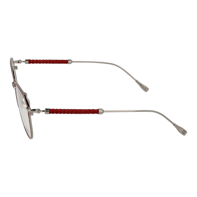 Tod's Red Metal Glasses (Frames) Tod's
