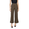 ICHI Green Polyester Pant ICHI