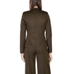 ICHI Green Polyester Blazer ICHI