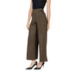 ICHI Green Polyester Pant ICHI