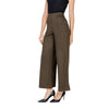 ICHI Green Polyester Pant ICHI