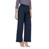 ICHI Blue Polyester Pant ICHI