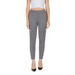 ICHI Black Polyester Skinny Pant ICHI