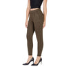 ICHI Green Polyester Skinny Pant ICHI