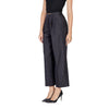 ICHI Black Polyester Pant ICHI