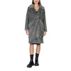ICHI Black Polyester Jackets & Coat ICHI