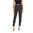 ICHI Brown Polyester Pant ICHI
