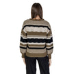 ICHI Green Recycled Polyester Sweater ICHI