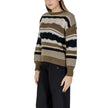 ICHI Green Recycled Polyester Sweater ICHI