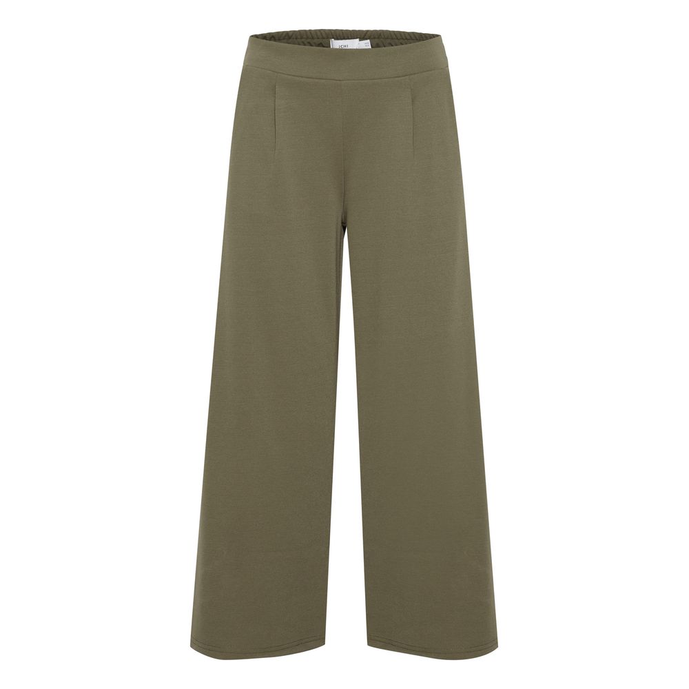 ICHI Green Recycled Polyester Pant ICHI
