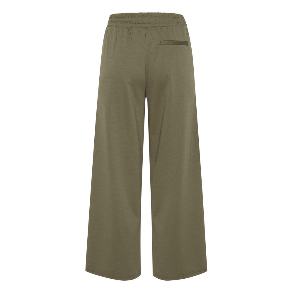 ICHI Green Recycled Polyester Pant ICHI