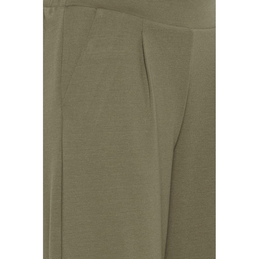 ICHI Green Recycled Polyester Pant ICHI