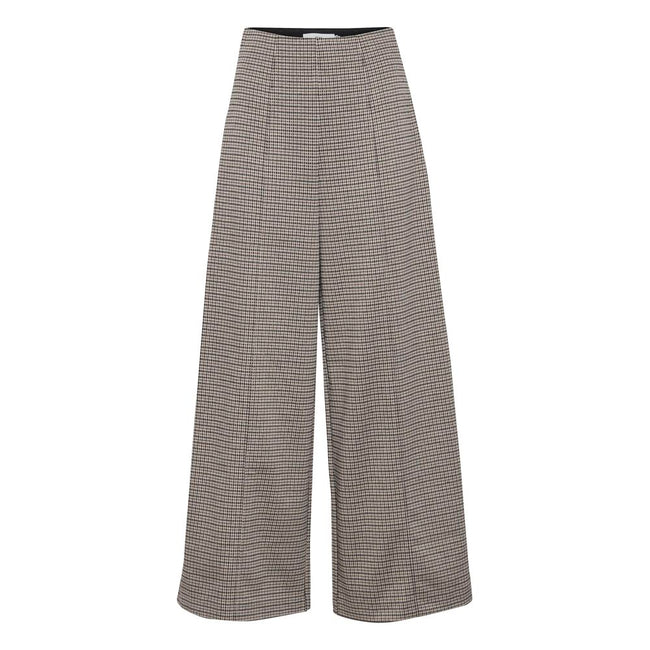 ICHI Beige Polyester Pant ICHI
