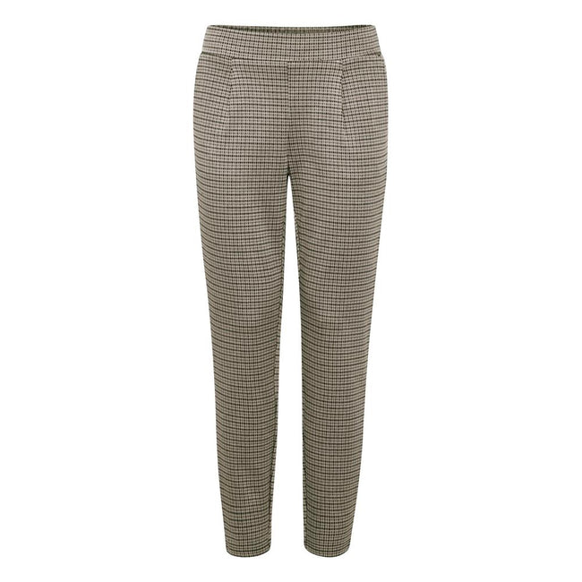 ICHI Beige Polyester Pant ICHI